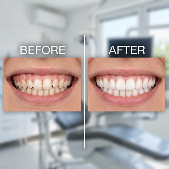 Clear Aligners Before and After Transformation